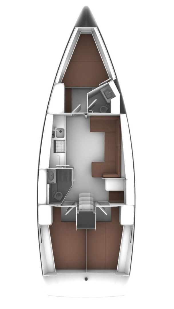 Pronájem Plachetnice v Preveza -Bavaria Cruiser 41