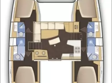 Pronajmout Katamarán se skipperem či ne Lagoon v Kaštela