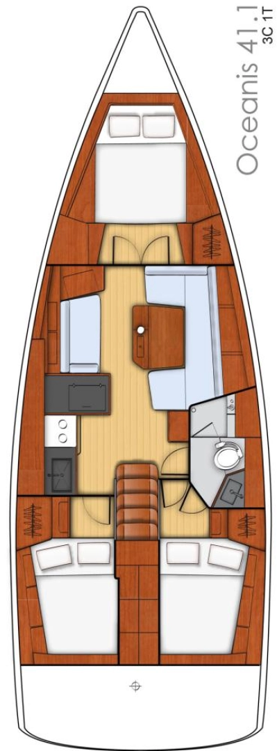 Bénéteau Oceanis 41.1 jednotlivci a charterové společnosti v Biograd Na Moru