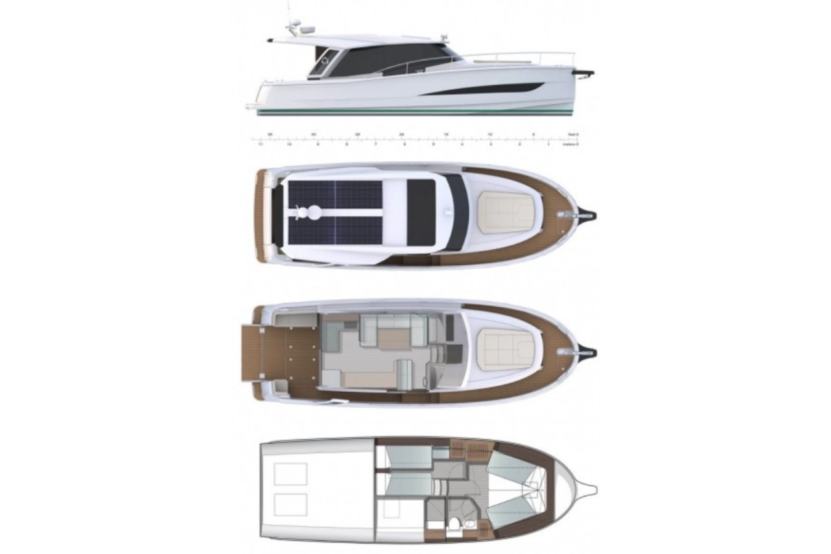 Pronajmout si Greenline Yachts Greenline 39 v Biograd Na Moru