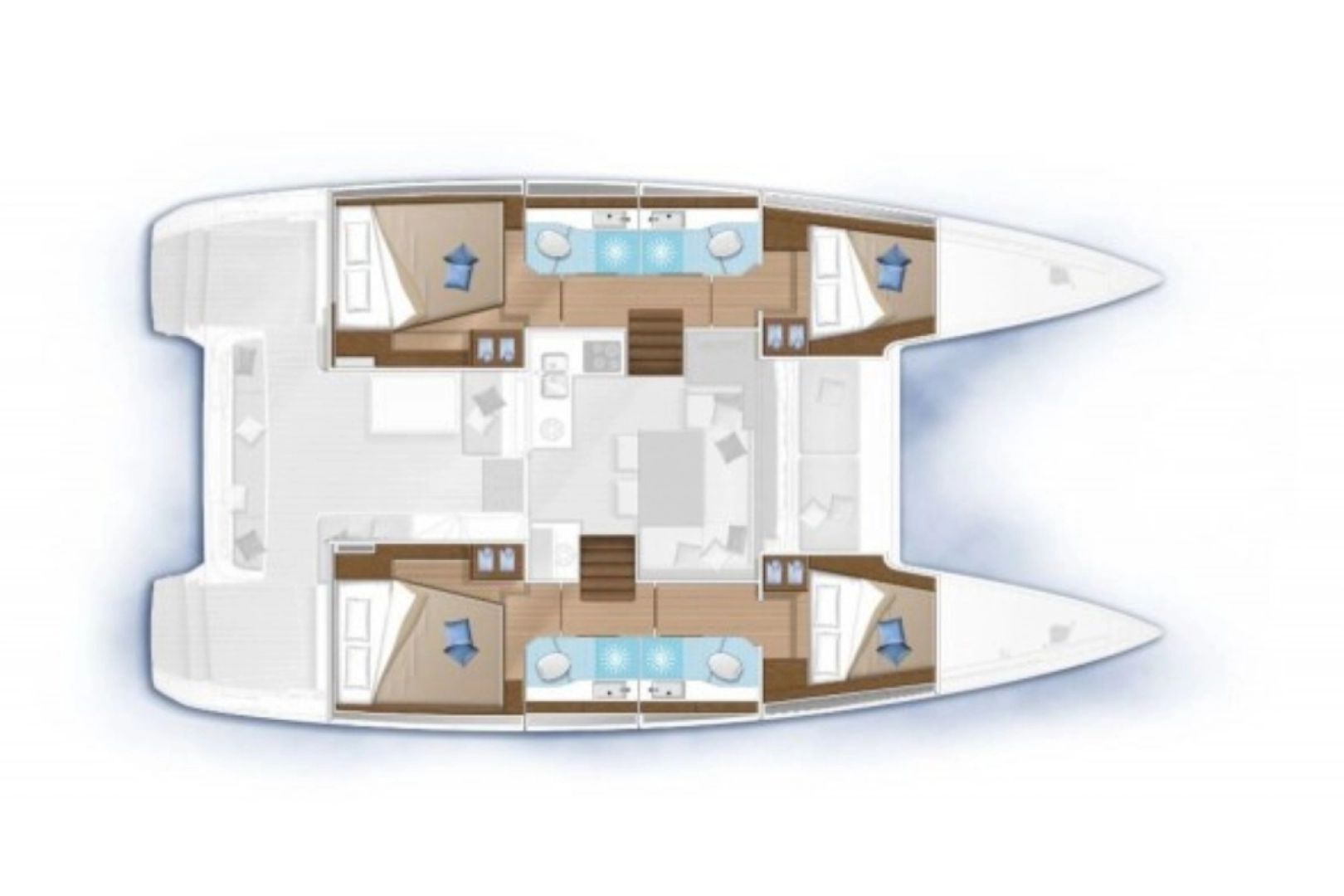 Pronájem lodi Lagoon Lagoon 40 v Biograd Na Moru na Samboatu