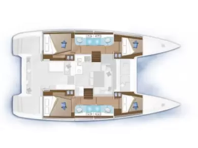 Pronájem lodi Lagoon Lagoon 40 v Biograd Na Moru na Samboatu