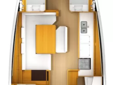 Pronájem jachty v Kaštela -Jeanneau Sun Odyssey 519 na Samboatu