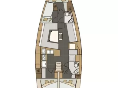 Pronájem Plachetnice v Izola -Elan Impression 45