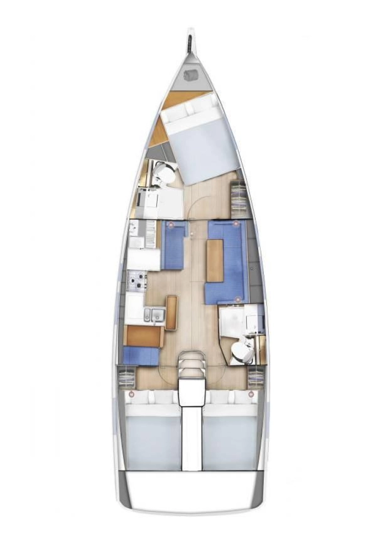 Pronájem lodi Jeanneau Sun Odyssey 410 v Lavrio na Samboatu