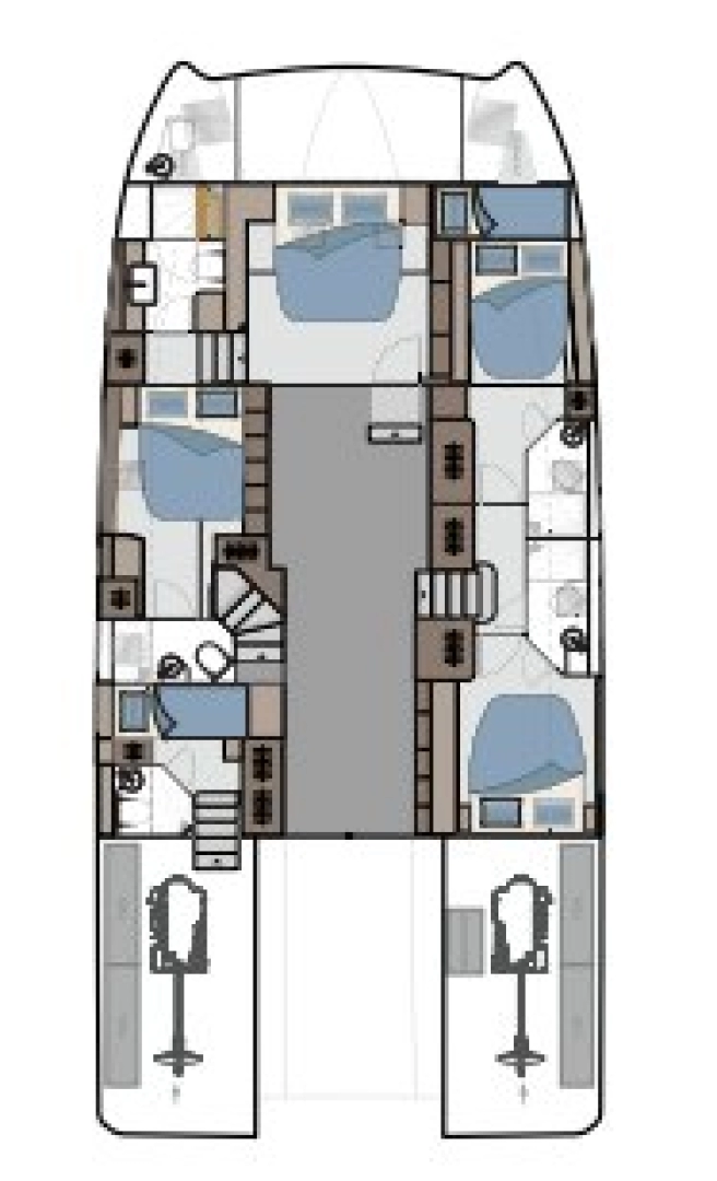 Pronajmout Motorová loď se skipperem či ne Aquila v Piraeus