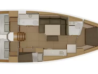 Pronájem Plachetnice v Skradin -Dufour Dufour 430