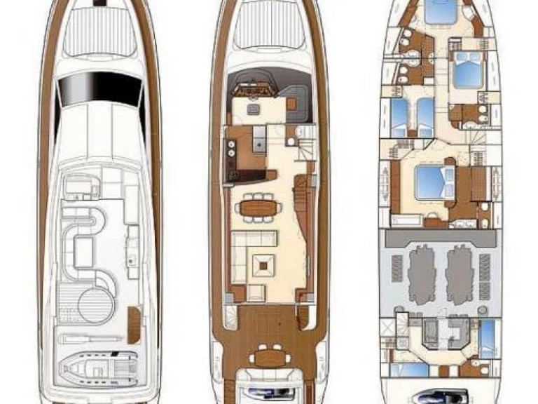 Pronájem lodi Glyfada lákavé ceny Ferretti Yachts 830 Flybridge