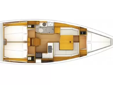 Pronájem lodi Jeanneau Sun Odyssey 379 v Sukošan na Samboatu