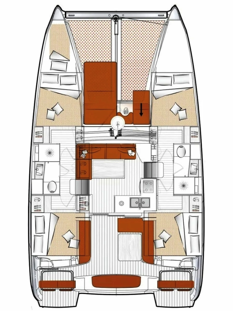 Pronájem lodi Lavrio lákavé ceny Excess 11