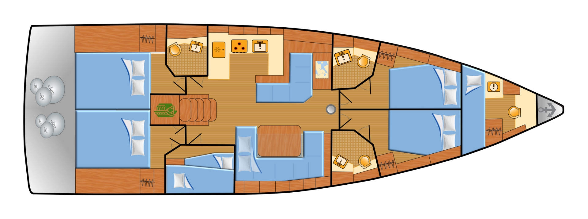 Pronajmout Plachetnice se skipperem či ne Bénéteau v Rogoznica