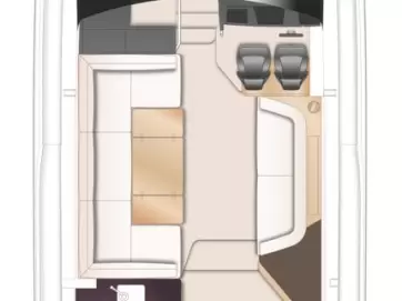 Pronájem Motorová loď v Podstrana -Princess Princess 55 F