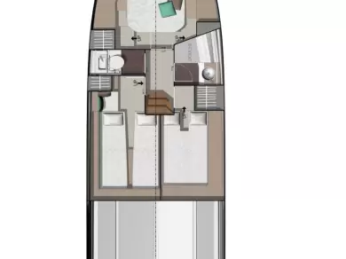 Jeanneau NC 37 jednotlivci a charterové společnosti v Biograd Na Moru