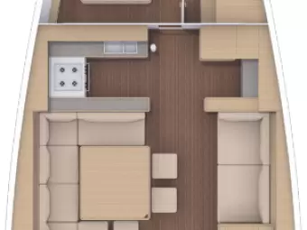 Pronájem Plachetnice v Primošten  -Dufour Dufour 56 Exclusive