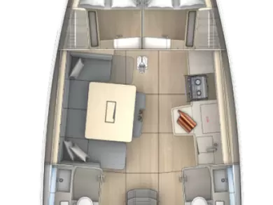 Pronajmout si Dufour Dufour 41 v Tribunj