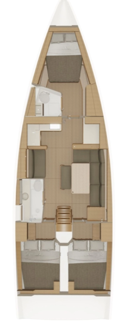 Pronajmout Plachetnice se skipperem či ne Dufour v Šibenik 