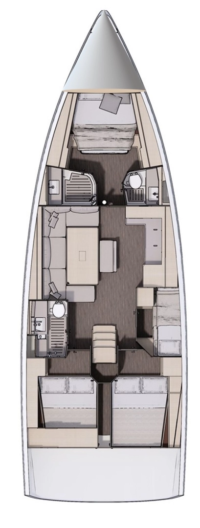Pronajmout Plachetnice se skipperem či ne Dufour v Šibenik 