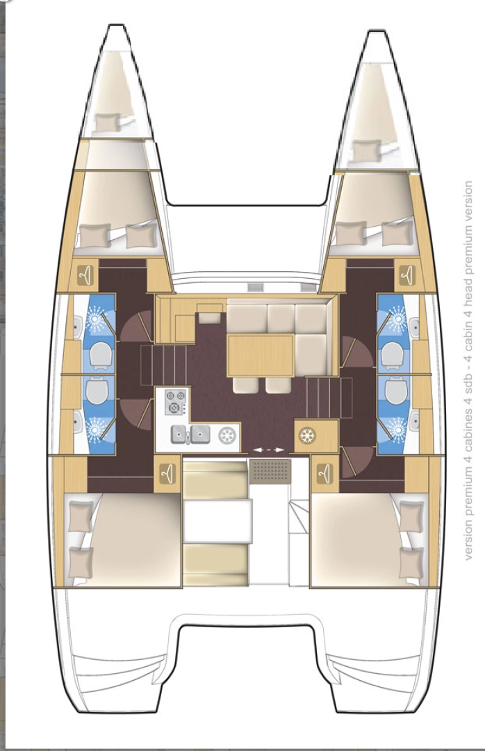 Katamarán k pronájmu v Biograd Na Moru za nejlepší cenu