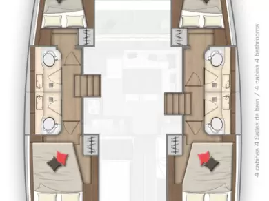 Pronájem lodi Lagoon Lagoon 40 v Biograd Na Moru na Samboatu