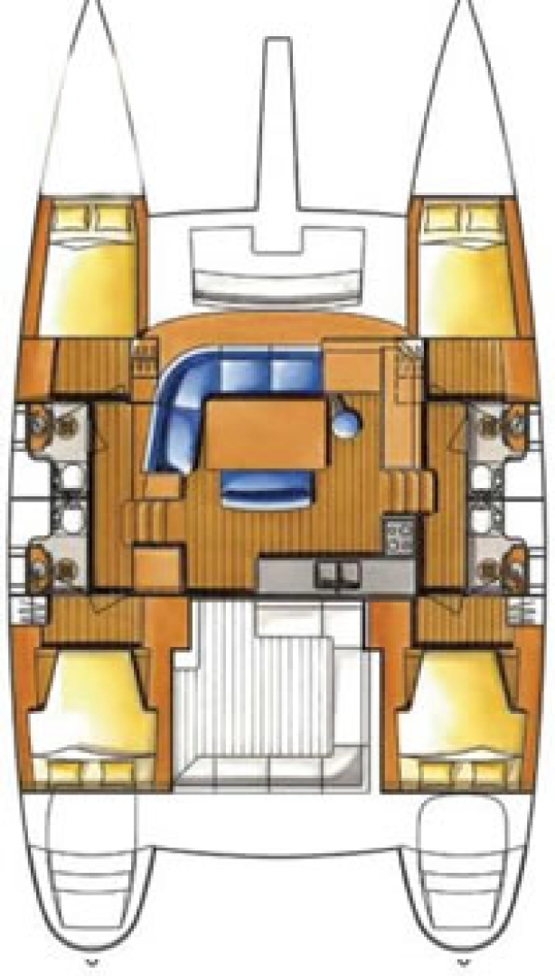 Pronájem lodi Lagoon Lagoon 440 v Tribunj na Samboatu