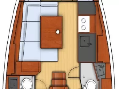 Pronájem lodi Bénéteau Oceanis 38 v Biograd Na Moru na Samboatu