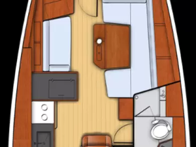 Pronájem Plachetnice v Šibenik  -Bénéteau Oceanis 41.1