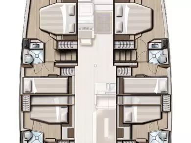 Pronajmout si Bali Bali 4.8 v Kaštela