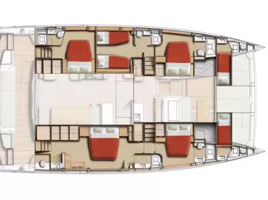 Pronájem jachty v Kaštela -Bali Bali 5.8 na Samboatu