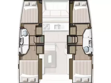 Pronájem lodi Bali Bali Catsmart v Komolac na Samboatu
