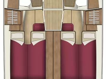 Sas Vektor ADRIANA 44 jednotlivci a charterové společnosti v Sukošan