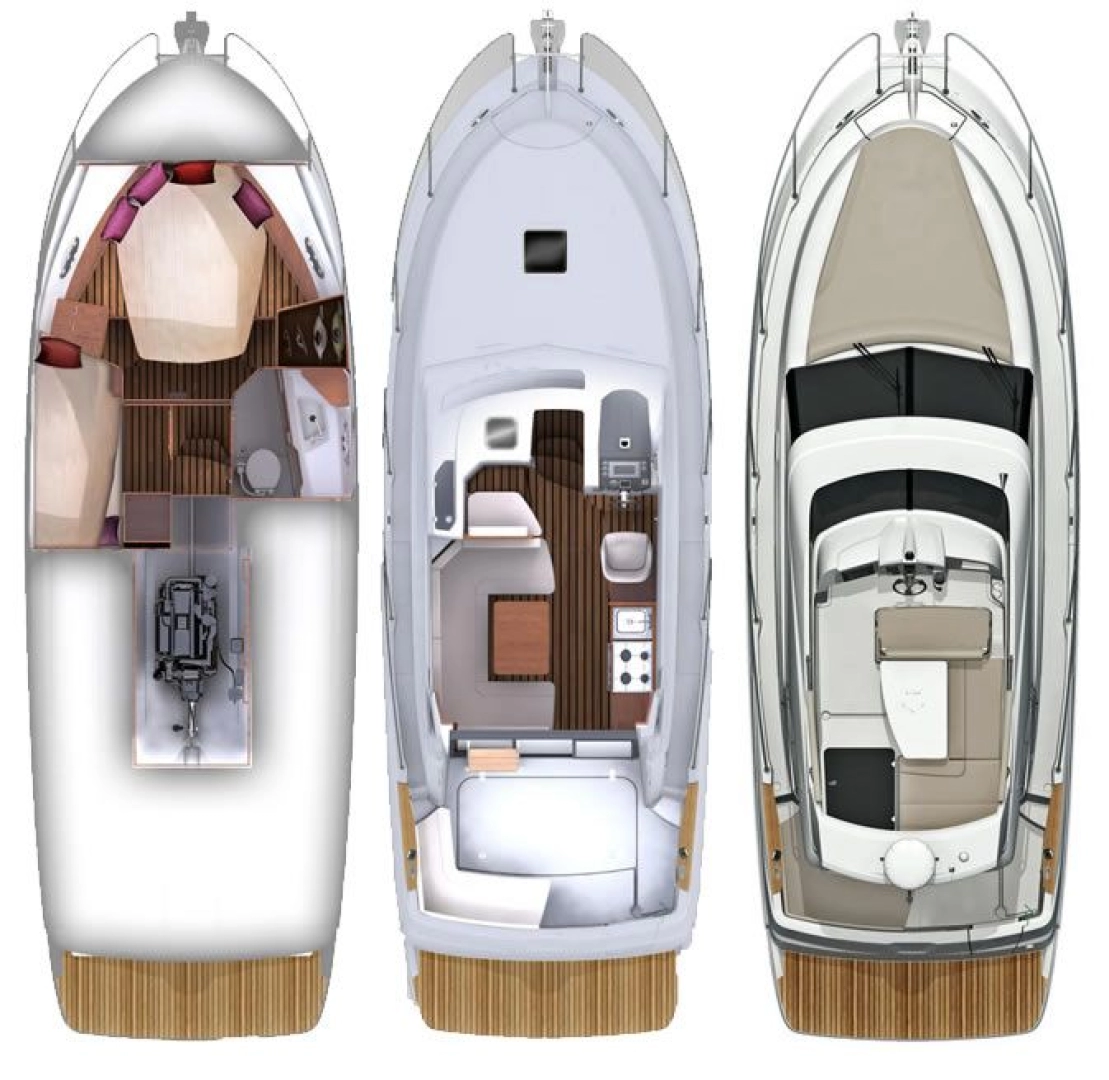 Motorová loď k pronájmu v Split za nejlepší cenu