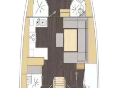 Pronájem lodi Bavaria Bavaria C46 v Kaštela na Samboatu