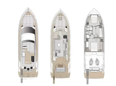 Pronájem jachty v Sukošan -Ferretti Ferretti Yachts 500 - 3 + 1 cab na Samboatu