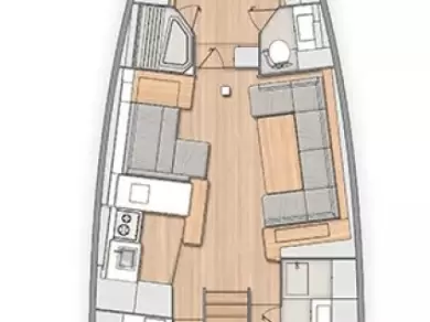 Pronájem lodi Donji Seget lákavé ceny Oceanis 54