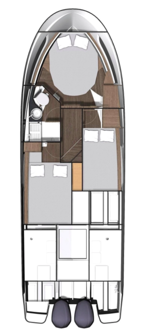 Pronájem lodi Jeanneau Merry Fisher 1095 v Pirovac na Samboatu