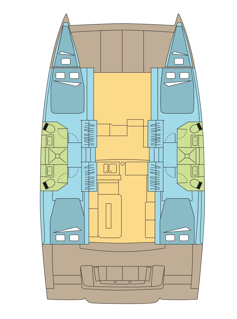 Katamarán k pronájmu v Saint George's za nejlepší cenu
