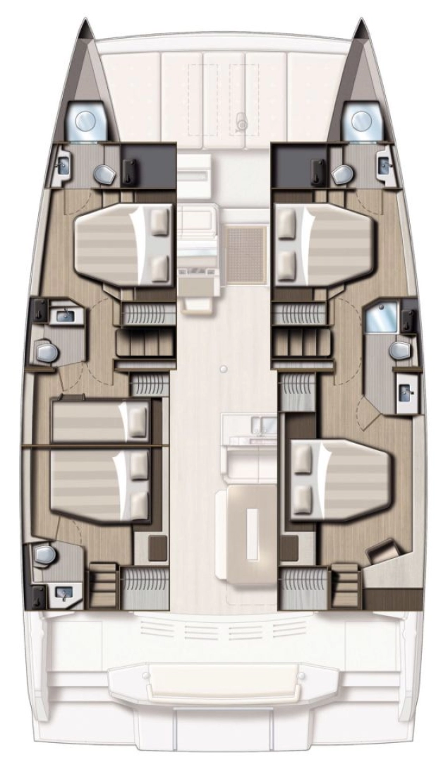 Pronájem Katamarán Bali s licencí
