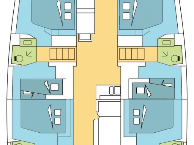 Pronajmout Katamarán se skipperem či ne Bali v Le Marin