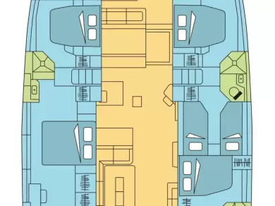 Pronájem jachty v Palma de Mallorca -Bali Bali 5.4 na Samboatu