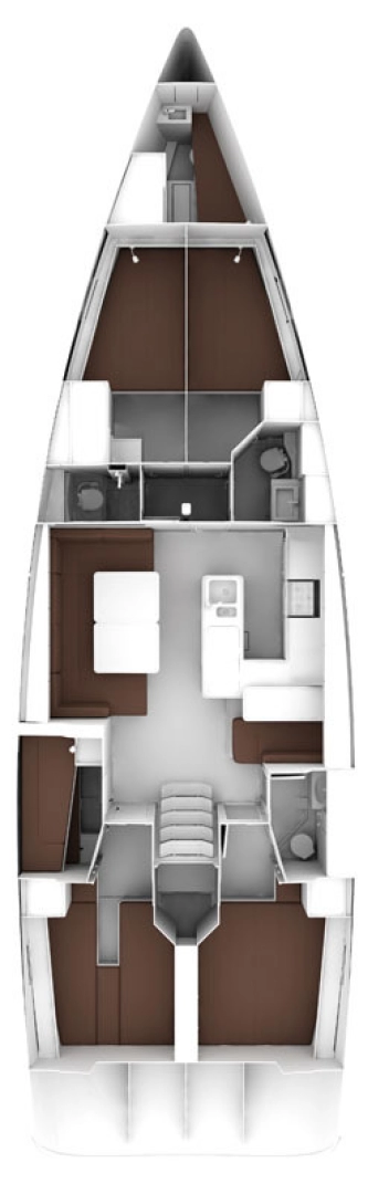 Pronajmout si Bavaria Cruiser 56 v Donji Seget