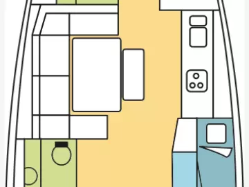 Pronájem jachty v Donji Seget -Dufour Dufour 430 Grand Large na Samboatu