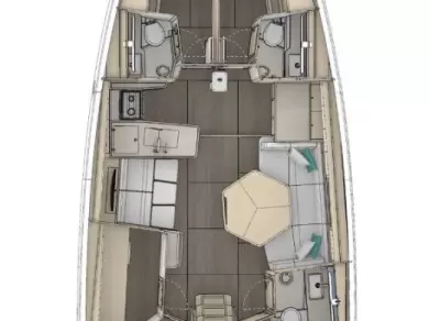 Pronájem jachty v Donji Seget -Dufour Dufour 48 na Samboatu