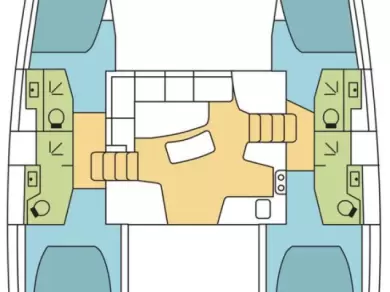 Pronájem lodi Furnari lákavé ceny Lagoon 42