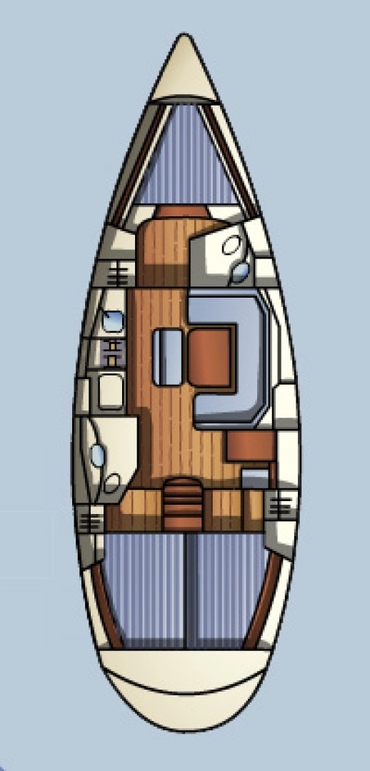 Pronájem Plachetnice Elan s licencí