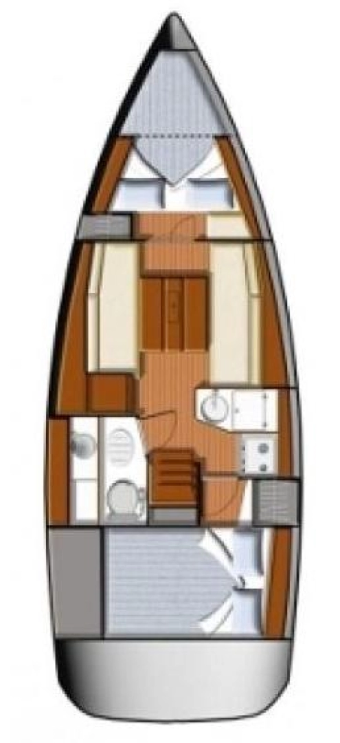 Pronájem lodi Betina lákavé ceny Sun Odyssey 30i
