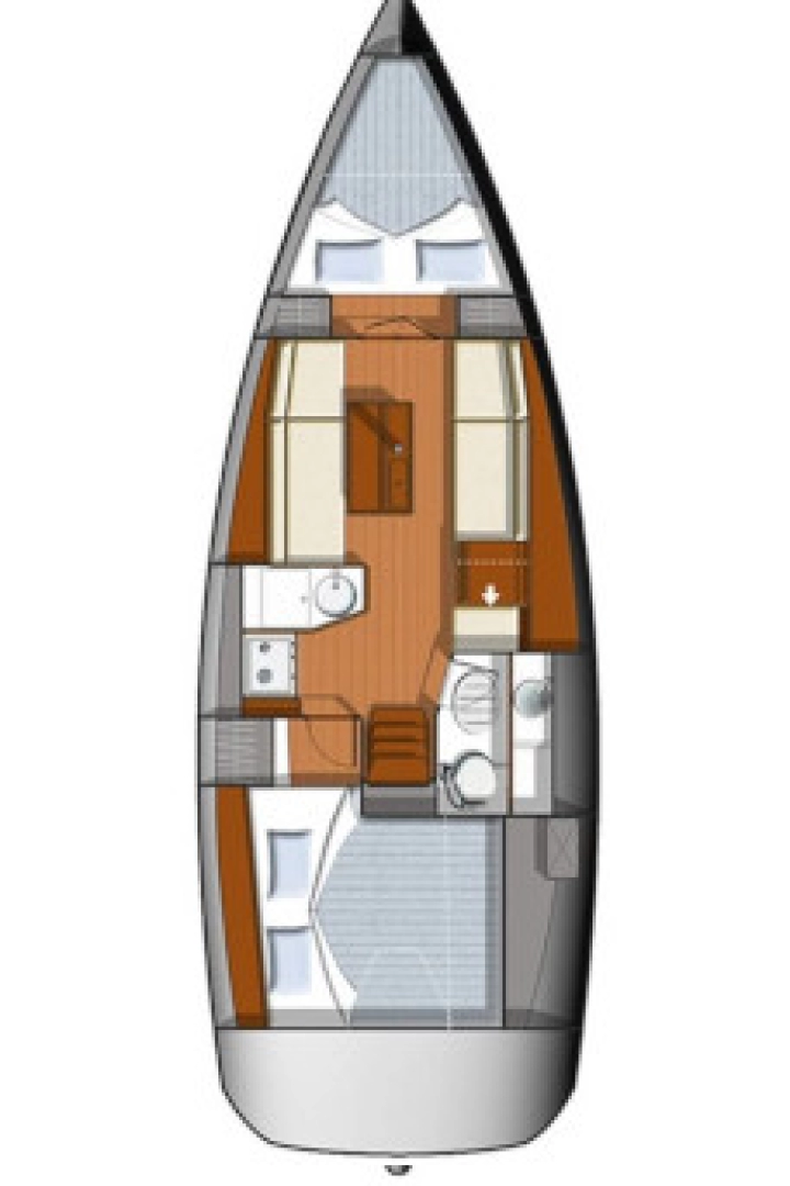 Pronájem lodi Jeanneau Sun Odyssey 32i v Betina na Samboatu
