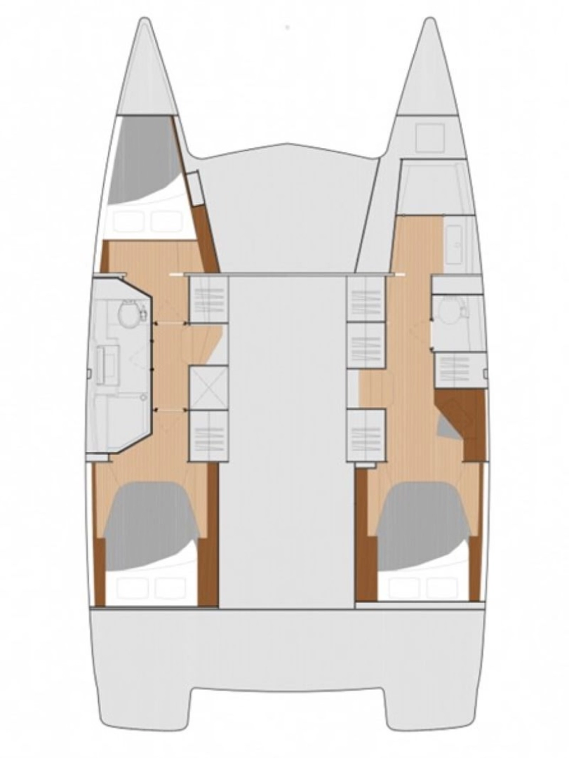 Pronájem lodi Fountaine Pajot Isla 40 v Frenchtown na Samboatu