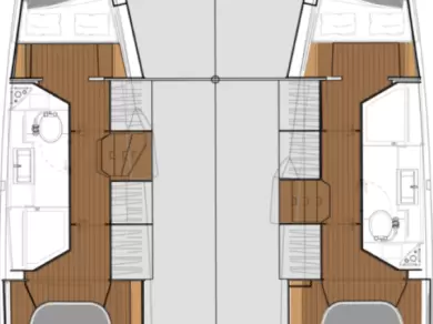 Pronájem Katamarán Fountaine Pajot s licencí
