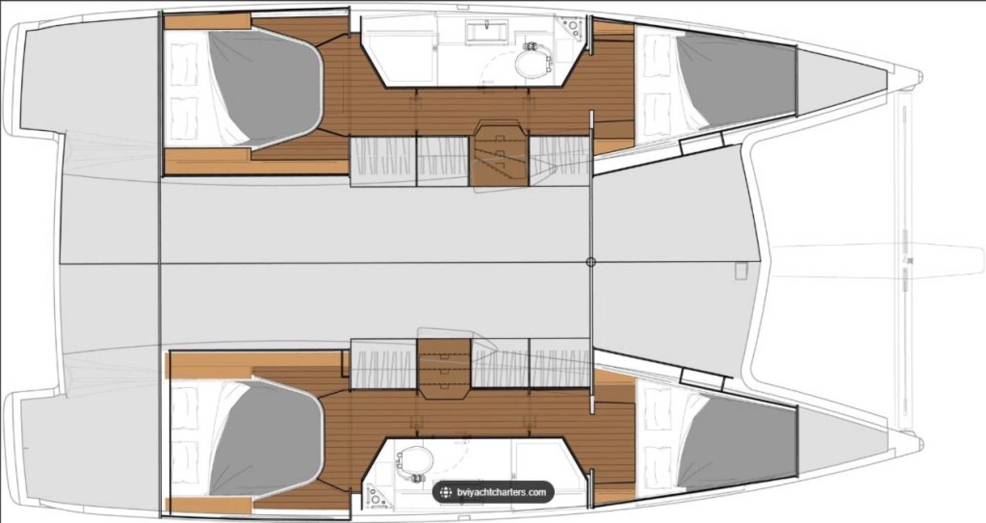 Pronájem jachty v Frenchtown -Fountaine Pajot Lucia 40 na Samboatu