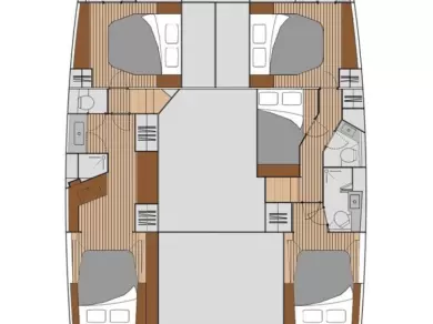 Pronajmout Katamarán se skipperem či ne Fountaine Pajot v Frenchtown